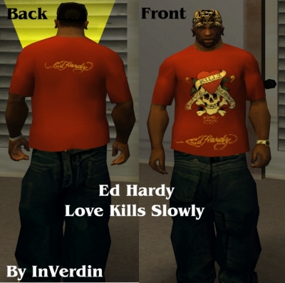 Ed Hardy Love Kills Slowly T-shirt
